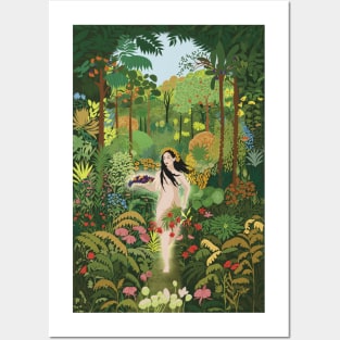 Eve in the Eden garden Posters and Art